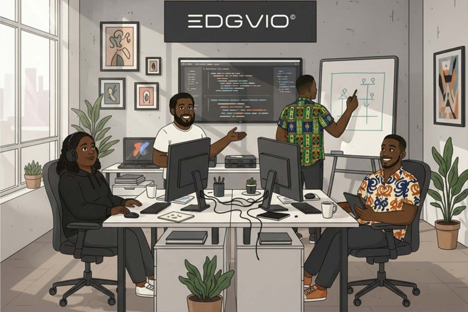 Streamlining Project Management for Creative Teams with Edgvio