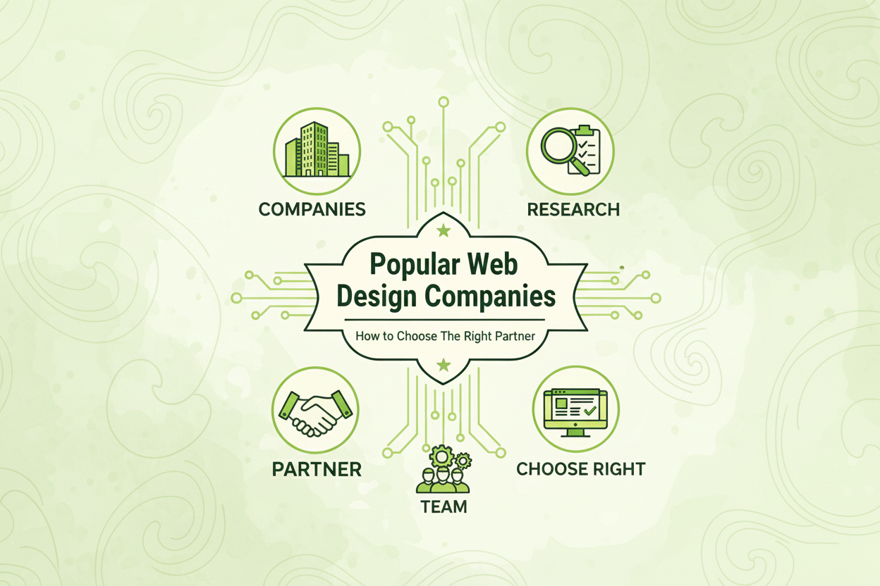 Popular Web Design Companies: How to Choose The Right Partner